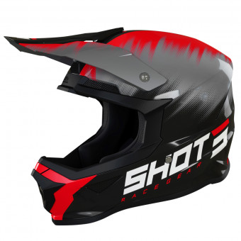 Motocross SHOT Furious Versus Red