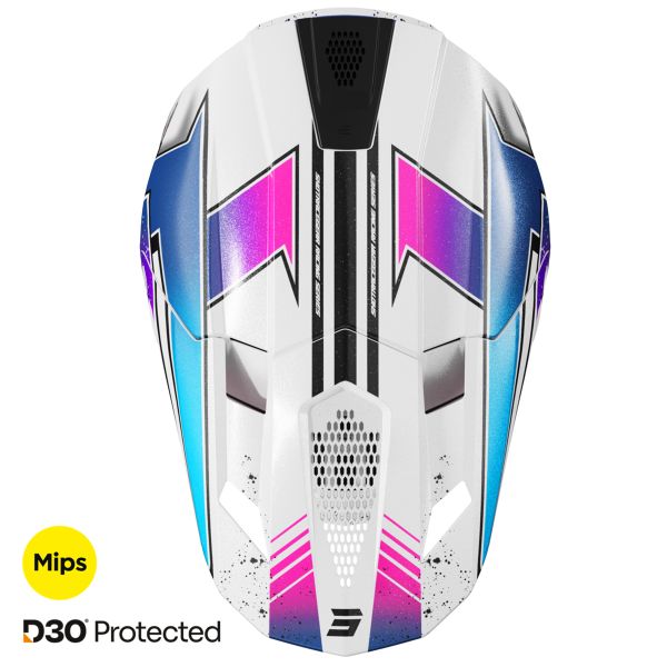SHOT Lite Racing White Pink Pearly 2.0