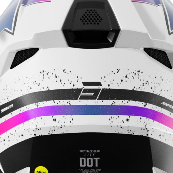 SHOT Lite Racing White Pink Pearly 2.0