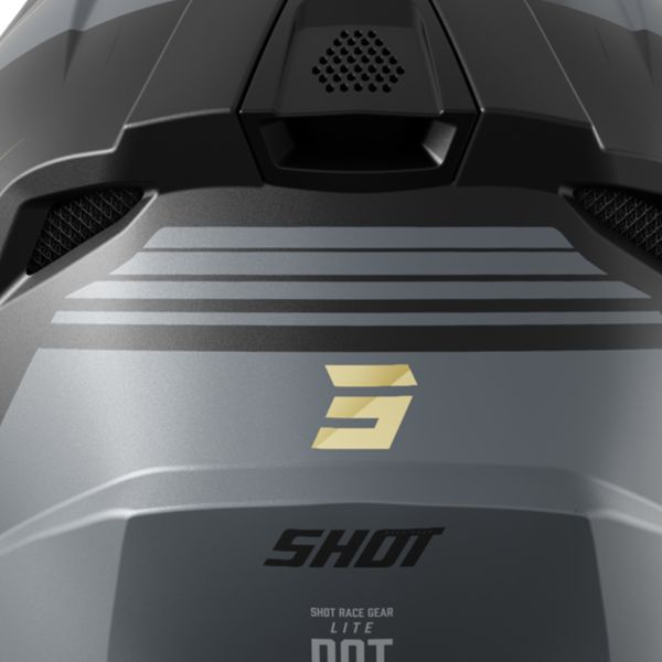 SHOT Lite S10 Black Grey Matt 2.0