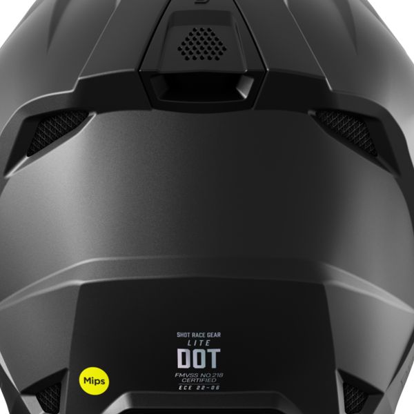 SHOT Lite Solid Black Matt 2.0