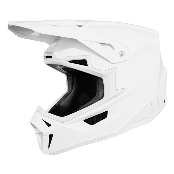 Motocross SHOT Lite Solid White Glossy 2.0