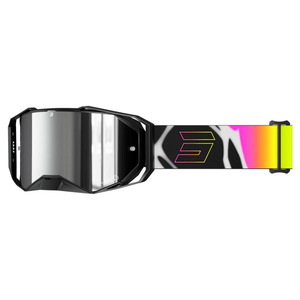 Motocross Goggles SHOT Lite Devil Black Matt Goggles