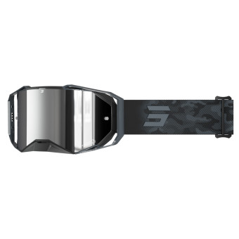 Motocross Goggles SHOT Lite Patrol Grey Matt Goggles