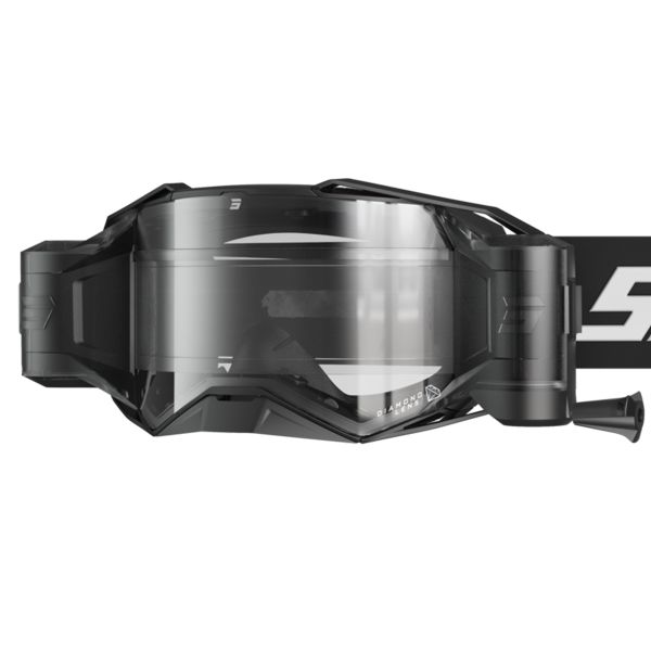 SHOT Lite Roll-off Solid Black Matt Goggles