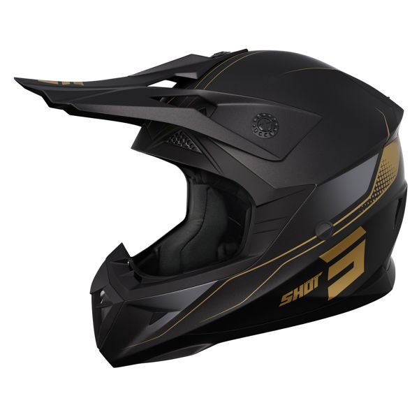 Motocross SHOT Pulse Edge Gold Matt