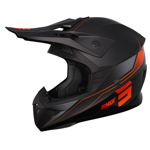 Motocross SHOT Pulse Edge Orange Matt