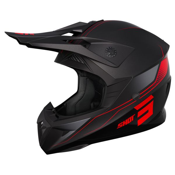 Motocross SHOT Pulse Edge Red Matt