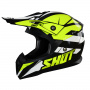 Casque Motocross SHOT Pulse Revenge Black Neon Yellow White