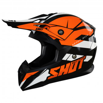 Motocross SHOT Pulse Revenge Black Orange White