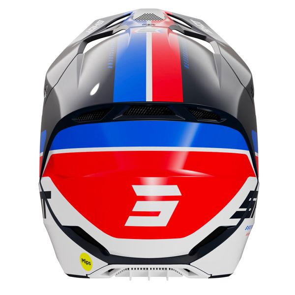 SHOT Race Iron Blue Red Glossy