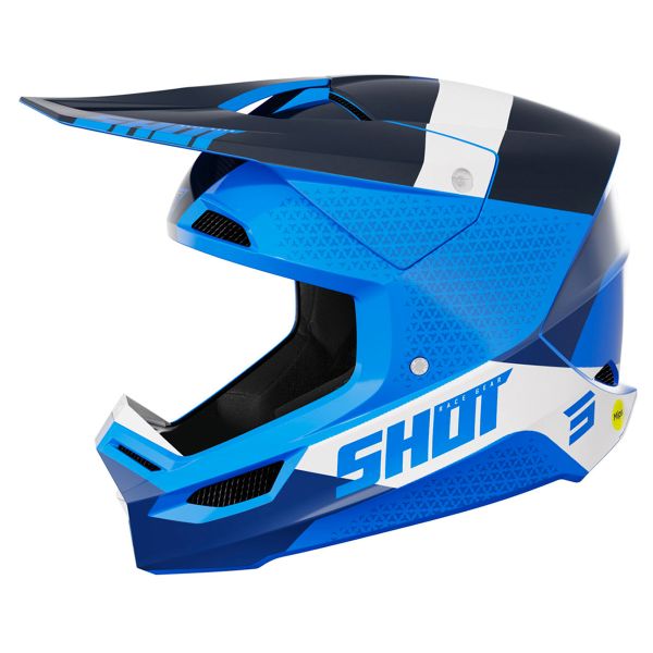 Motocross SHOT Race Ridge Blue Glossy