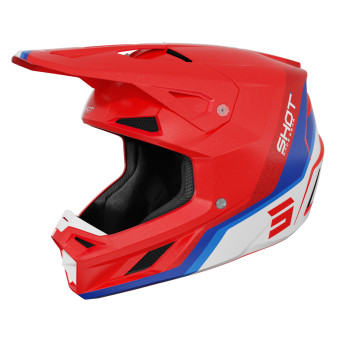 Motocross SHOT Speed Atomic Red Pearly