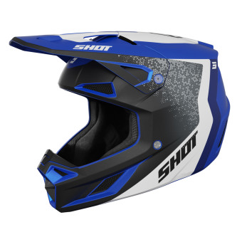 Motocross SHOT Speed Hybrid Blue Matt
