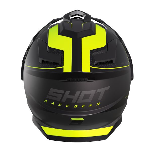 SHOT Trek Max Vision Rally Black Neon Yellow Matt