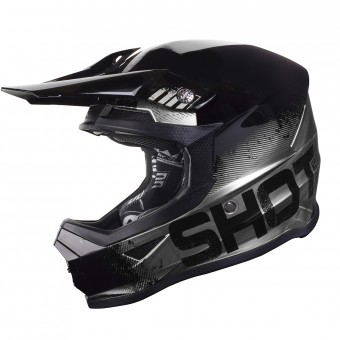 Motocross SHOT Furious Coalition Silver