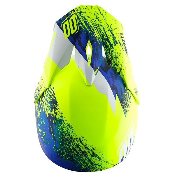 SHOT Furious Counter Blue Neon Matt Yellow