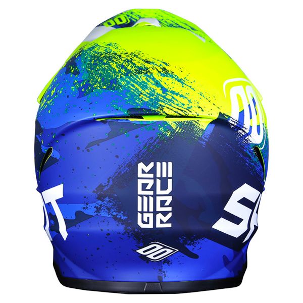 SHOT Furious Counter Blue Neon Matt Yellow