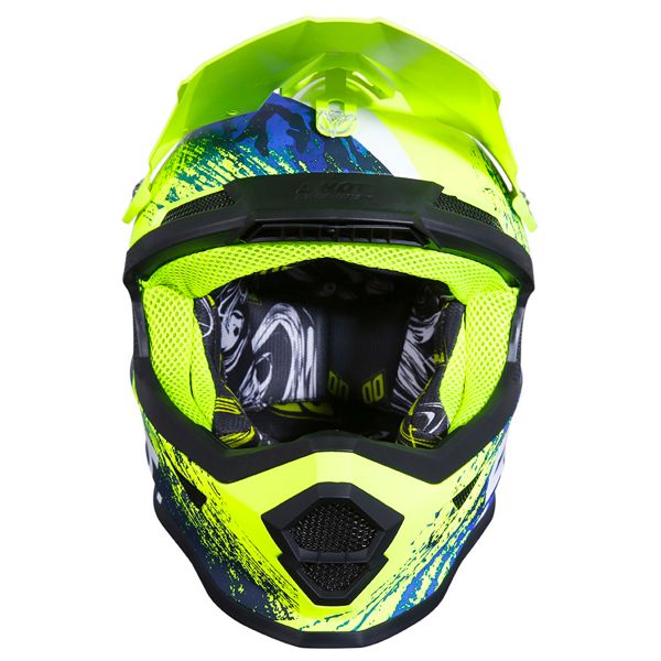 SHOT Furious Counter Blue Neon Matt Yellow