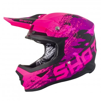 Motocross SHOT Furious Counter Matt Pink