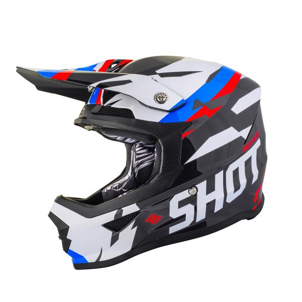 Motocross SHOT Furious Score Black Blue Red