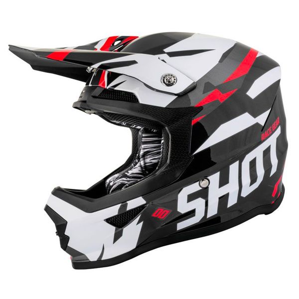 Motocross SHOT Furious Score Black Red