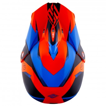 SHOT Furious Ultimate Blue Neon Orange Matt