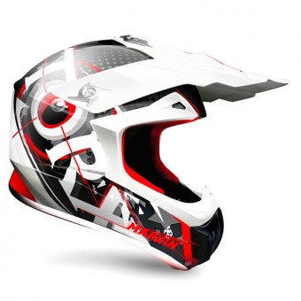 Casque Motocross Torx Marvin 3 Eyes Neon White Grey Casque Motocross Torx Marvin 3 Eyes Neon White Grey