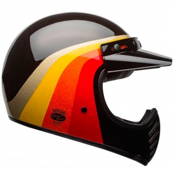 Casque Motocross Bell Moto-3 Chemi Candy Black Gold Casque Motocross Bell Moto-3 Chemi Candy Black Gold