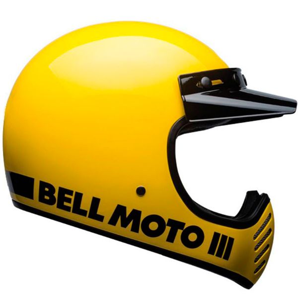 Motocross Bell Moto-3 Classic Yellow
