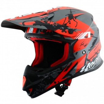 Motocross Astone MX 600 Giant Matt Black Red