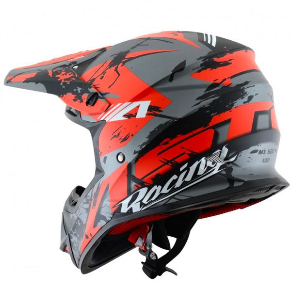 Astone MX 600 Giant Matt Black Red