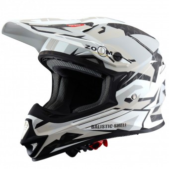 Motocross Astone MX 600 Giant White Blue Sand