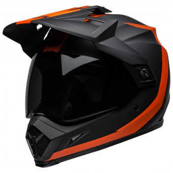 Motocross Bell MX-9 Adventure Mips Switchback Matte Black Orange