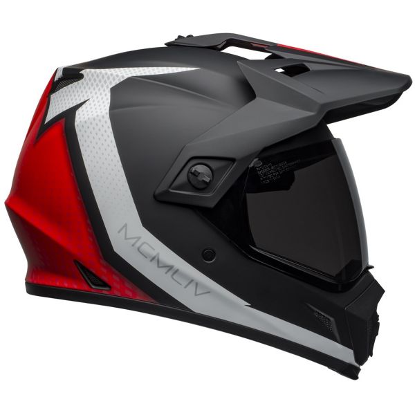 Bell MX-9 Adventure Mips Switchback Matte Black Red White