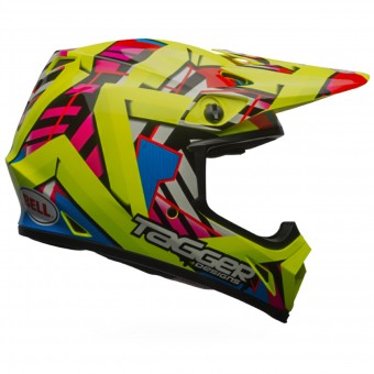 Motocross Bell MX-9 Mips Double Trouble Yellow