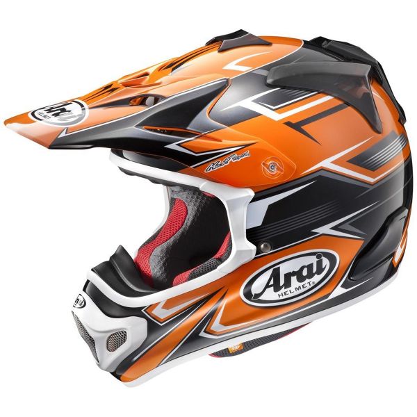 Helmet Arai Mx V Sly Orange In Stock Icasquecouk