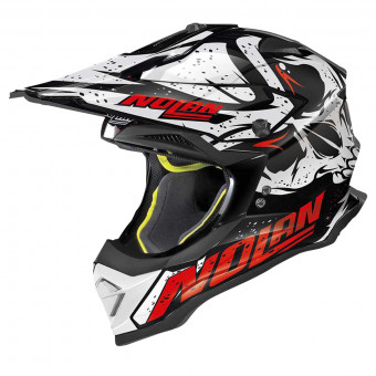 Casque Motocross Nolan N53 Buccaneer Glossy Black Red 51 Casque Motocross Nolan N53 Buccaneer Glossy Black Red 51