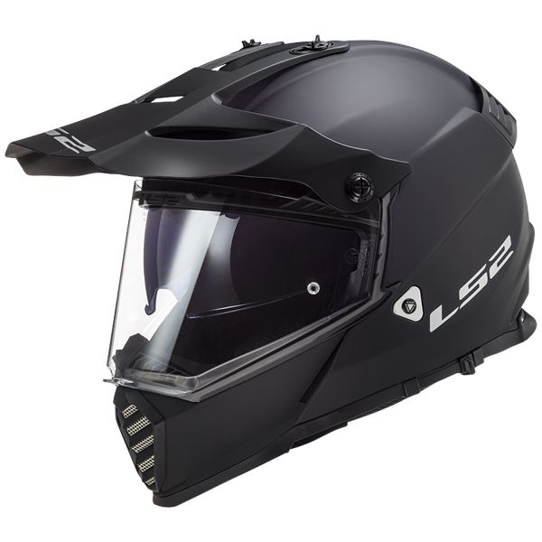 Motocross LS2 Pioneer Evo Matt Black MX436