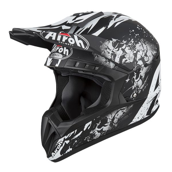 Motocross Airoh Switch Backbone Matt Black