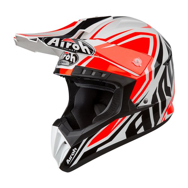 Motocross Airoh Switch Impact Orange