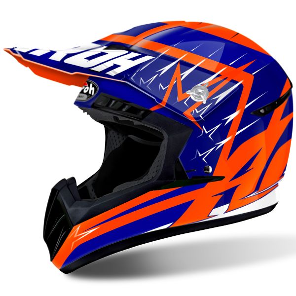 Motocross Airoh Switch Startruck Blue