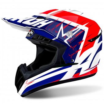 Motocross Airoh Switch Startruck Red