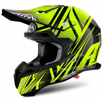 Motocross Airoh Terminator 2.1 S Cleft Yellow