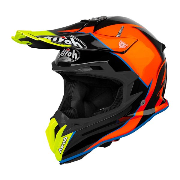 Motocross Airoh Terminator Open Vision Slider Blue