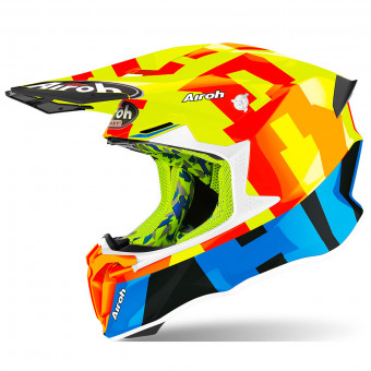 Motocross Airoh Twist 2.0 Frame Yellow