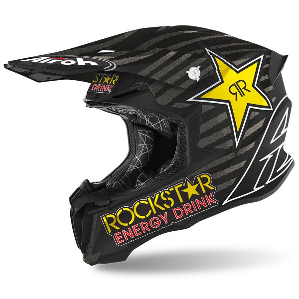 Motocross Airoh Twist 2.0 Rockstar 2020 Matt