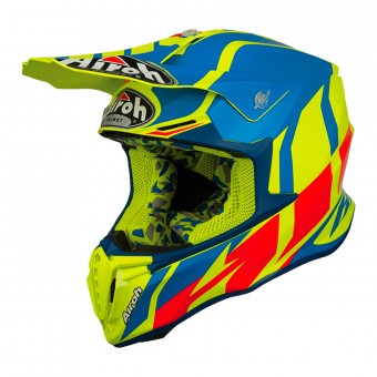 Casque Motocross Airoh Twist Great Matt Azure Casque Motocross Airoh Twist Great Matt Azure