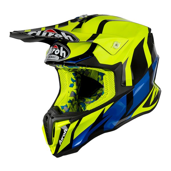 Motocross Airoh Twist Great Yellow