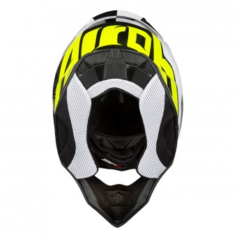 Airoh Twist Racr Black White Yellow